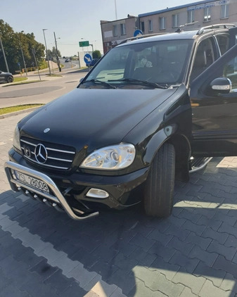 Mercedes-Benz ML cena 26000 przebieg: 160584, rok produkcji 2005 z Sławno małe 277